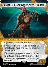 Sigurd, Jarl of Ravensthorpe - Magic: The Gathering - MoxLand